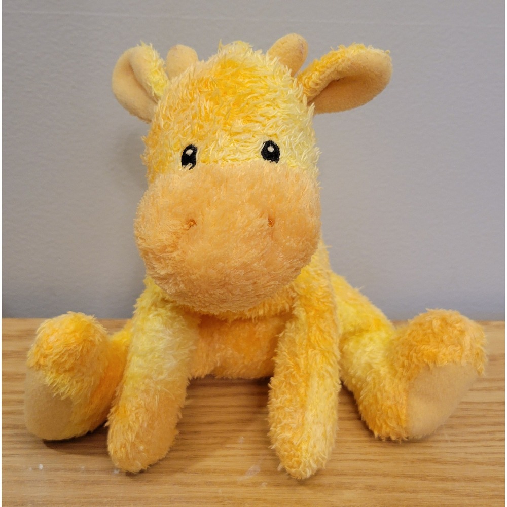 Vintage 2003 Baby Gund Sprinkles Floppy Giraffe Plush 5824 Yellow Orange Toy